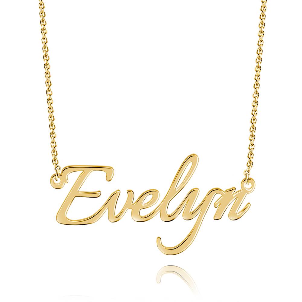 Collar con placa de identificación personalizada Joyería con nombre personalizado