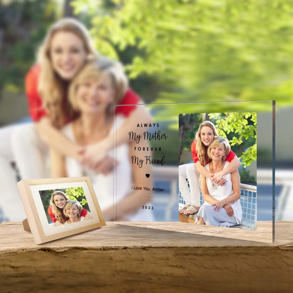 Regalos para el Día de la Madre: Regalos con foto personalizados para mamá, placa