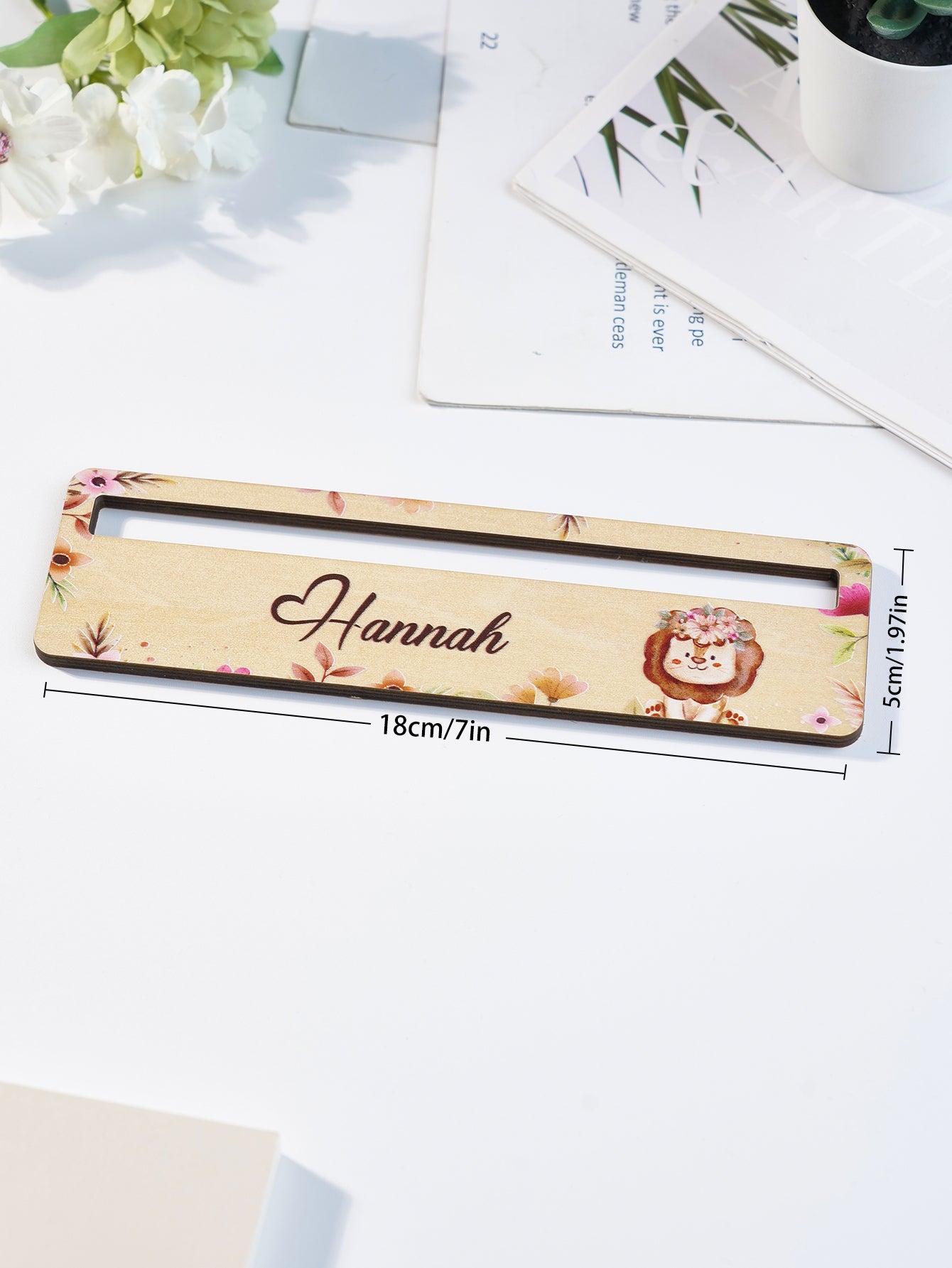Ayuda de lectura con nombre personalizado Ayuda de lectura personalizada Regalo de regreso a clases para niños