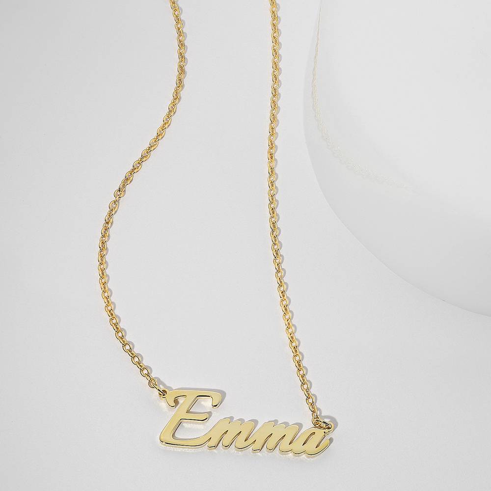 Collar con placa de identificación personalizada Joyería con nombre personalizado