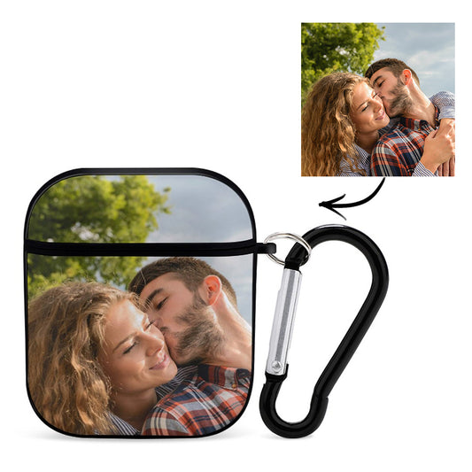 Funda para Airpods 1/2 totalmente personalizada con llavero