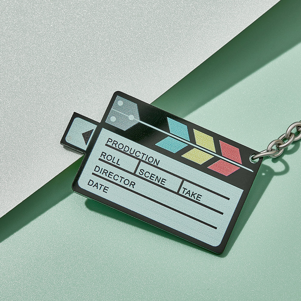 Llavero de reciclador de películas